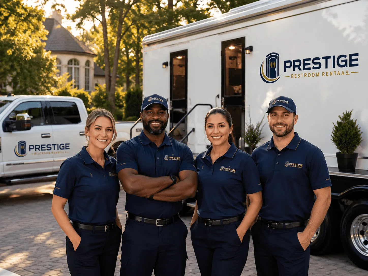 Trusted Luxury Portable Restrooms company in Grenora, ND